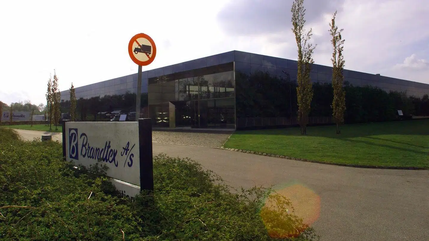 Sådan så Brandtex' hovedkvarter i Brande ud.