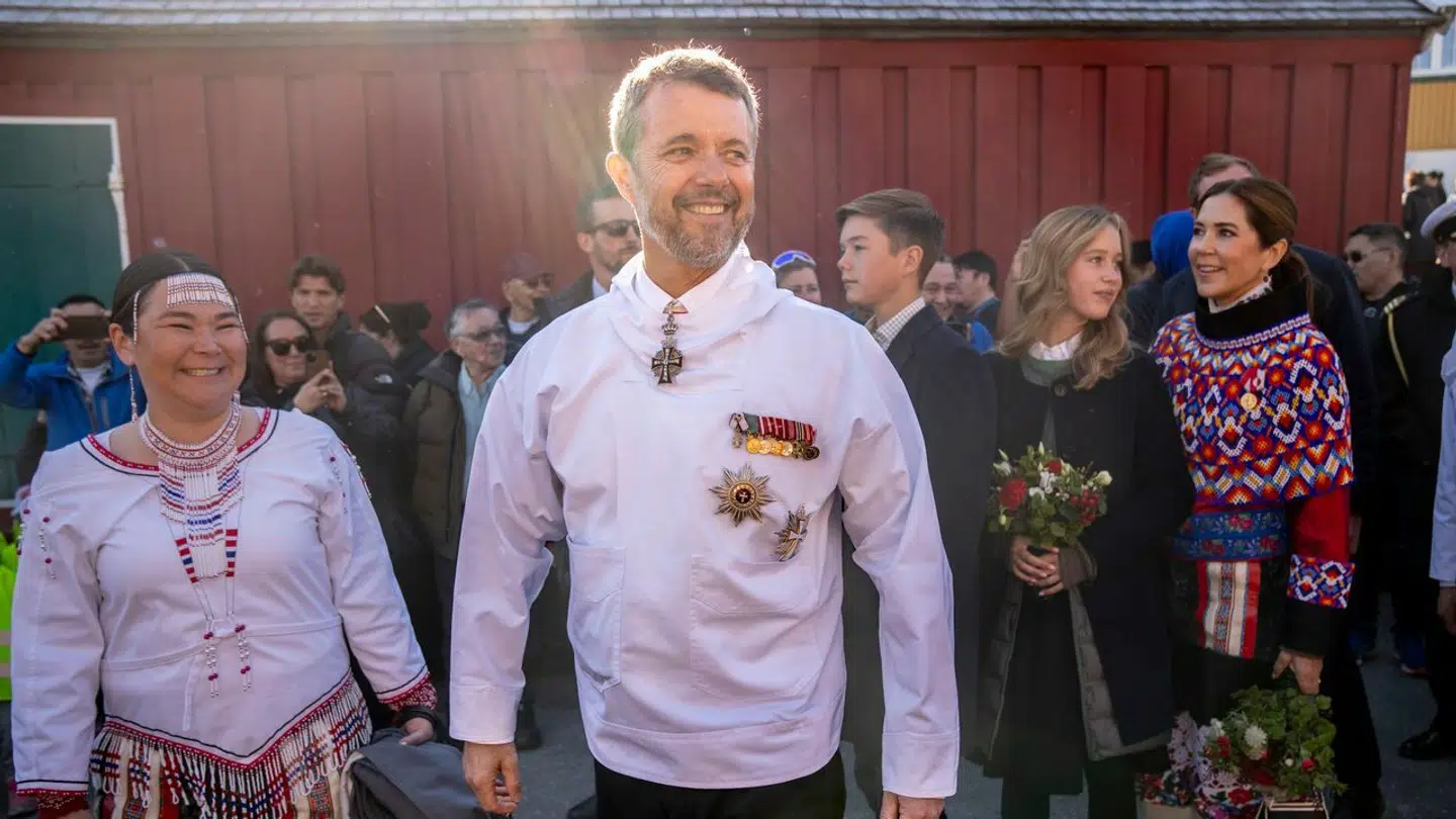 Kong Frederik i Grønland.