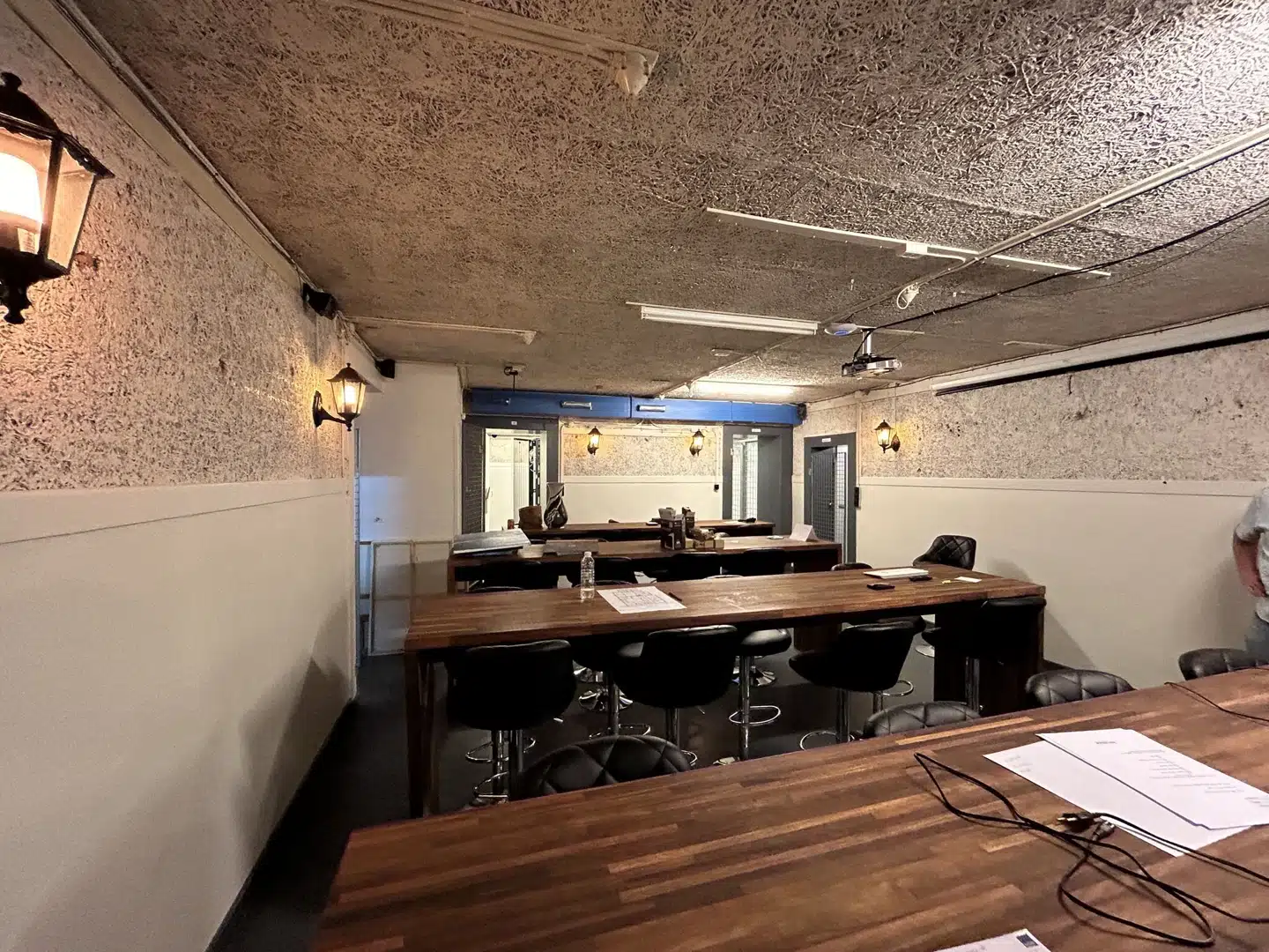 Et af bunkerens 36 rum.