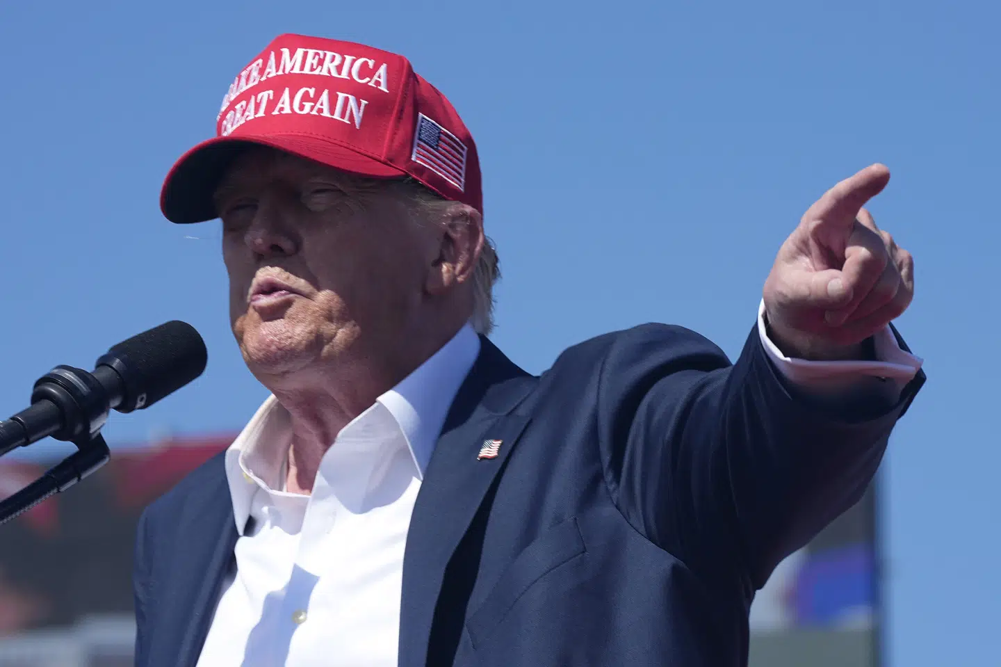 Tidligere præsident i USA Donald Trump ventes officielt at blive valgt til Republikanernes præsidentkandidat 15. juli. (Arkivfoto).
