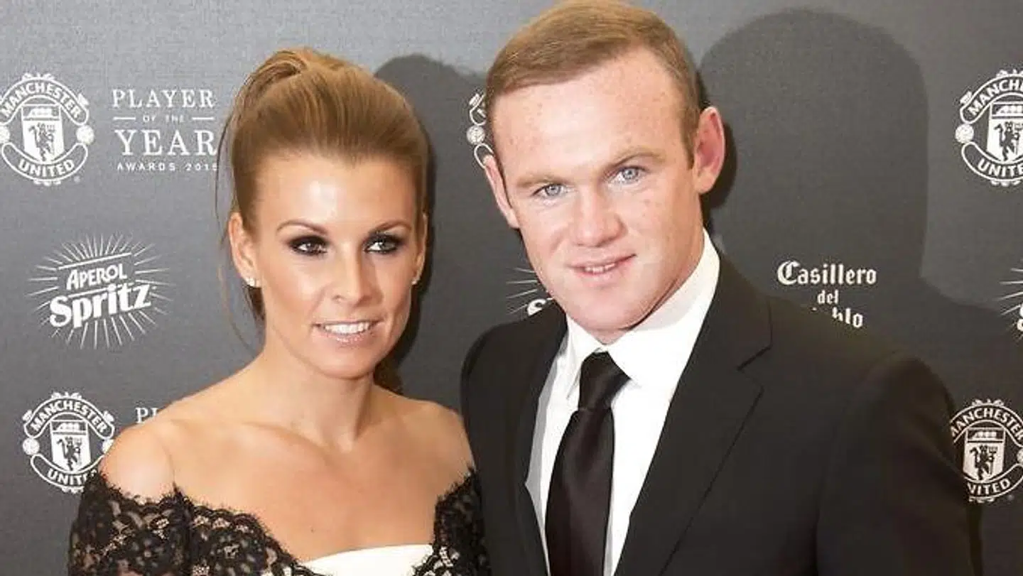 Wayne Rooney og Coleen Rooney.