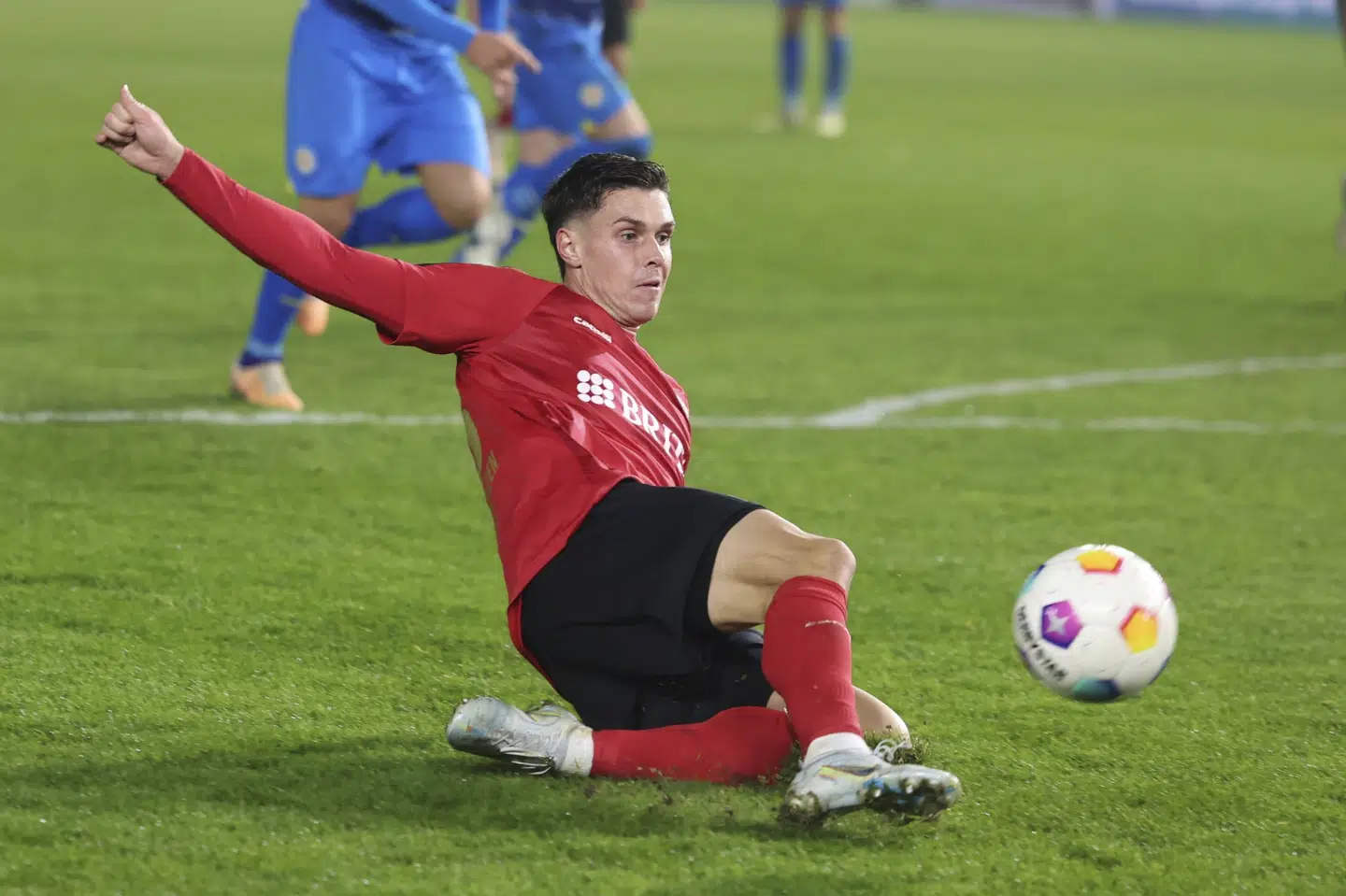 Den 24-årige australske angriber John Iredale har blandt andet en fortid i den næst- og tredjebedste række i Tyskland. Senest har han spillet for Wehen Wiesbaden. (Arkivfoto).
