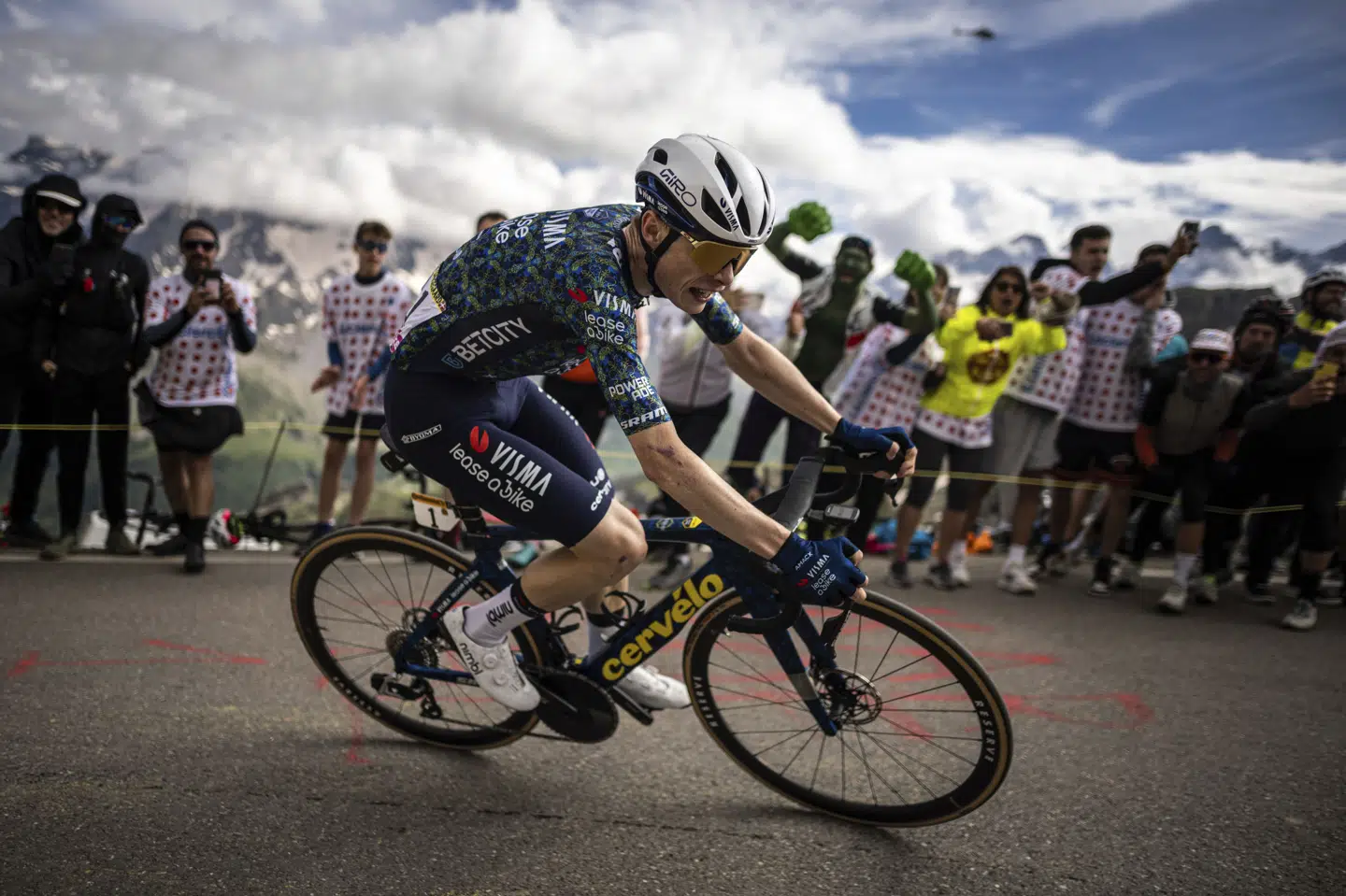 Jonas Vingegaard har overvundet den frygt, styrtet satte i ham, og nyder at være tilbage i feltet.