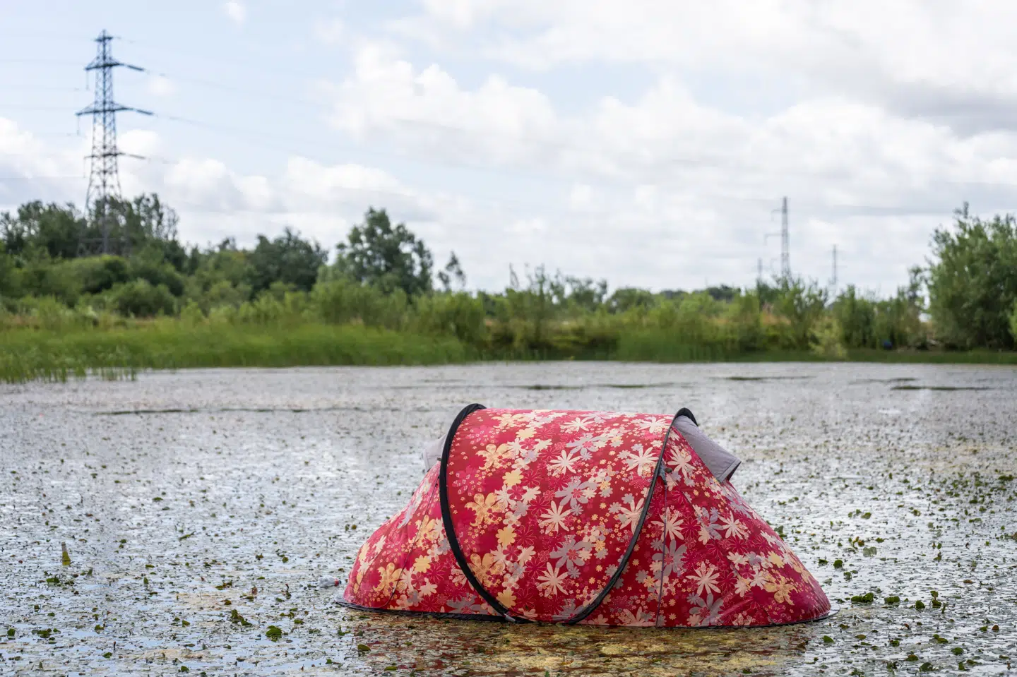 Særligt over Nordøstjylland, Djursland, Sjælland og Bornholm er der risiko for, at bygerne fra onsdag morgen kan blive intense nok til, at der falder mere end 15 millimeter regn på 30 minutter. (Arkivfoto).