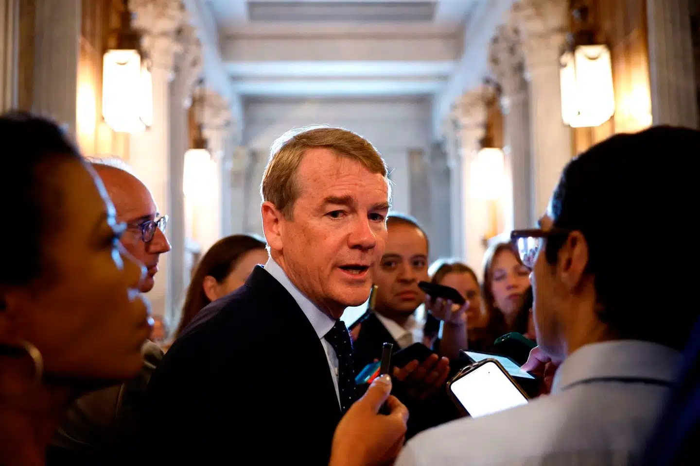 Michael Bennet gjorde selv et - kortvarigt - forsøg på at blive nomineret til demokratisk præsidentkandidat op til valget i 2020.