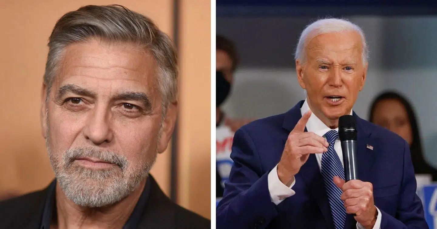 George Clooney mener, at Joe Biden bør trække sig fra den amerikanske valgkamp. Fotos: Ritzau Scanpix