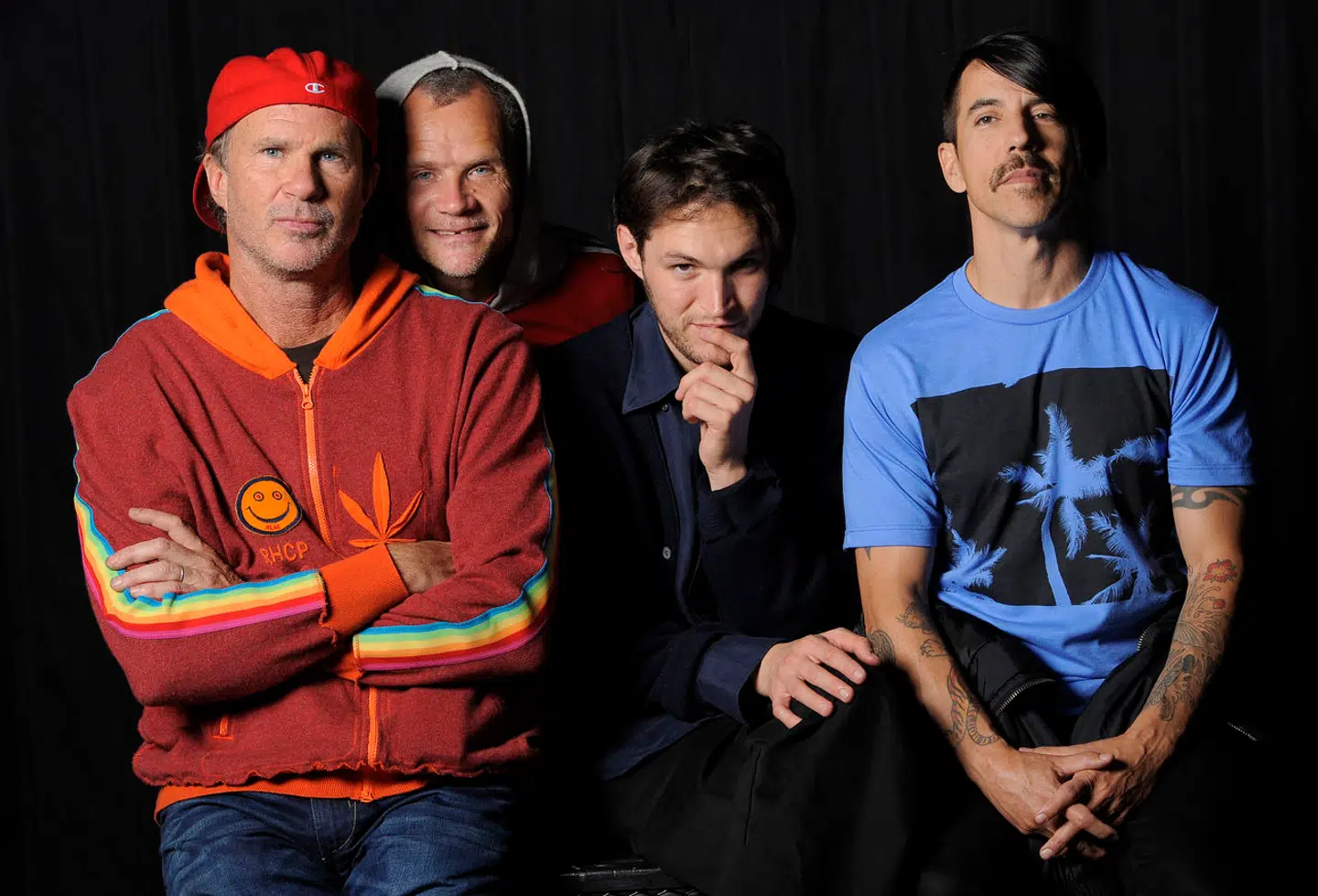 Red Hot Chili Peppers bestod af trommeslager Chad Smith, bassist Flea, guitarist Josh Klinghoffer og forsanger Anthony Kiedis.