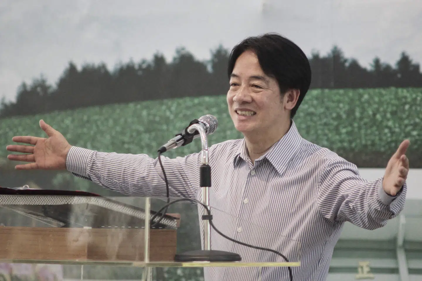 Taiwans præsident, Lai Ching-te og hans parti, Demokratisk Progressivt Parti (DPP), arbejder for et selvstændigt Taiwan. Lai Ching-te bliver beskyldt for at være en separatist af Kina. (Arkivfoto).