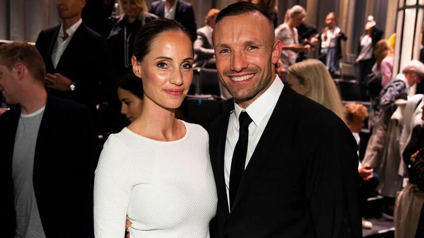 Mikkel Kessler havde hustruen Lea Hvidt Kessler med hver fredag, da han deltog i 'Vild med dans' 2019.