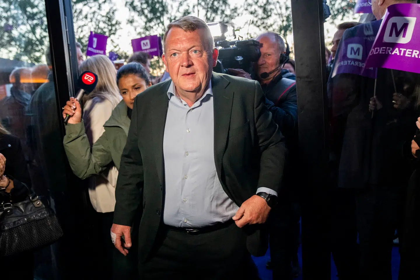 »Der er behov for handling mod arbejdskraftmanglen nu, og en løsning er et øget fokus på at tiltrække og fastholde international arbejdskraft,« skriver Christian Borrisholt Steen. På billedet ses formand for Moderaterne Lars Løkke Rasmussen.