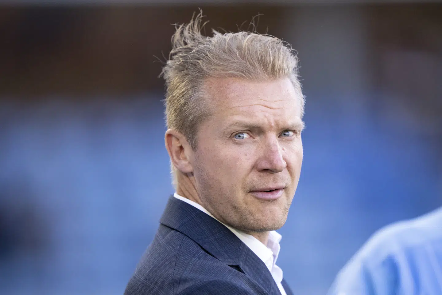 Søren Pedersen, der er sportsdirektør i Randers, tror på, at man kan videreudvikle Norman Campbell. (Arkivfoto).