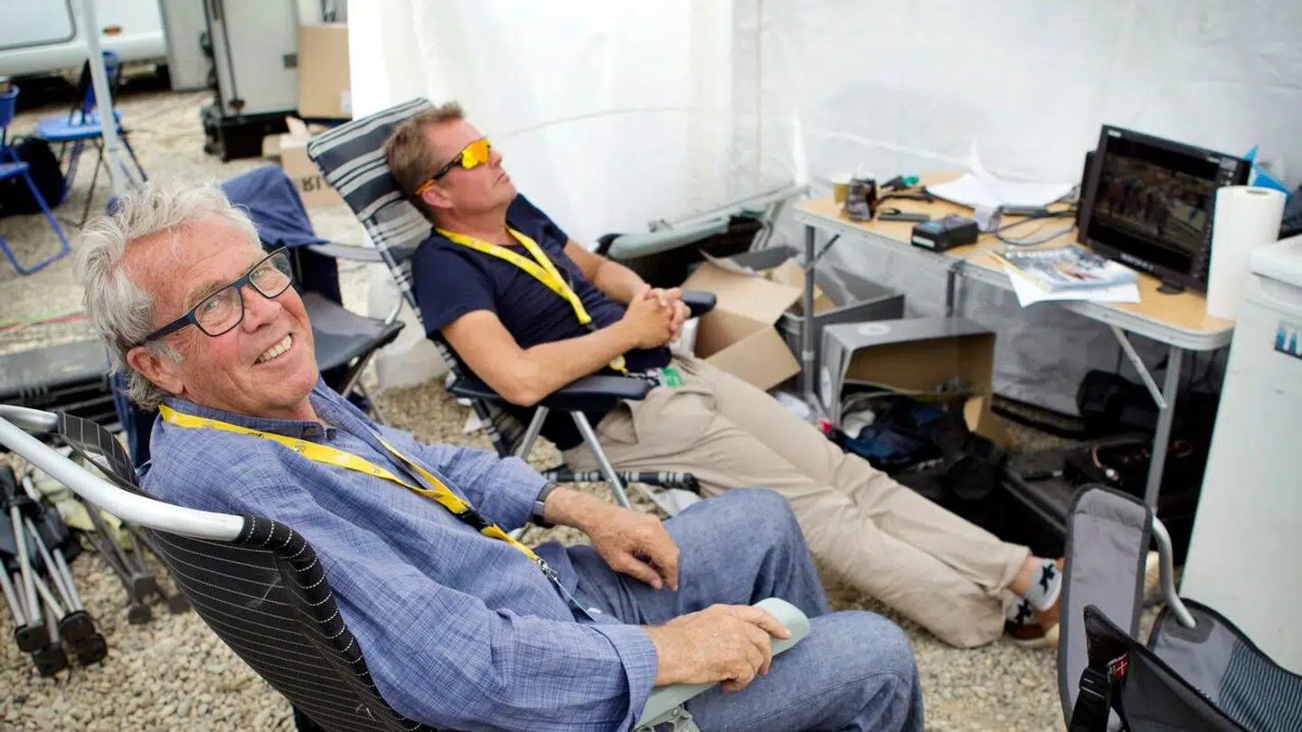 Jørgen Leth og Rolf Sørensen kommenterede sammen Tour de France for TV 2 i ni år.