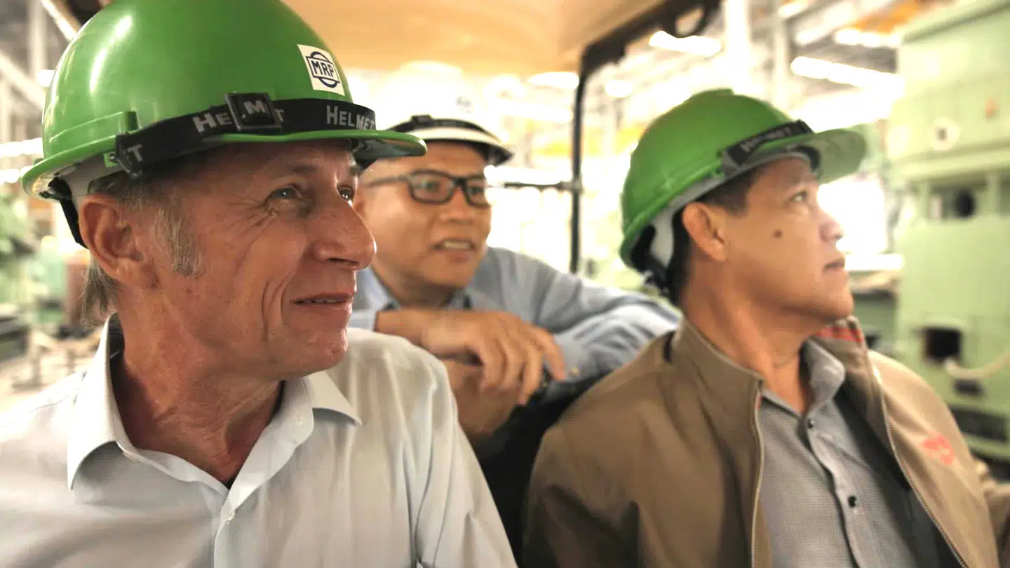 Den 65-årige maskiningeniør er stadig aktiv og har samarbejde med en række thailandske firmaer.