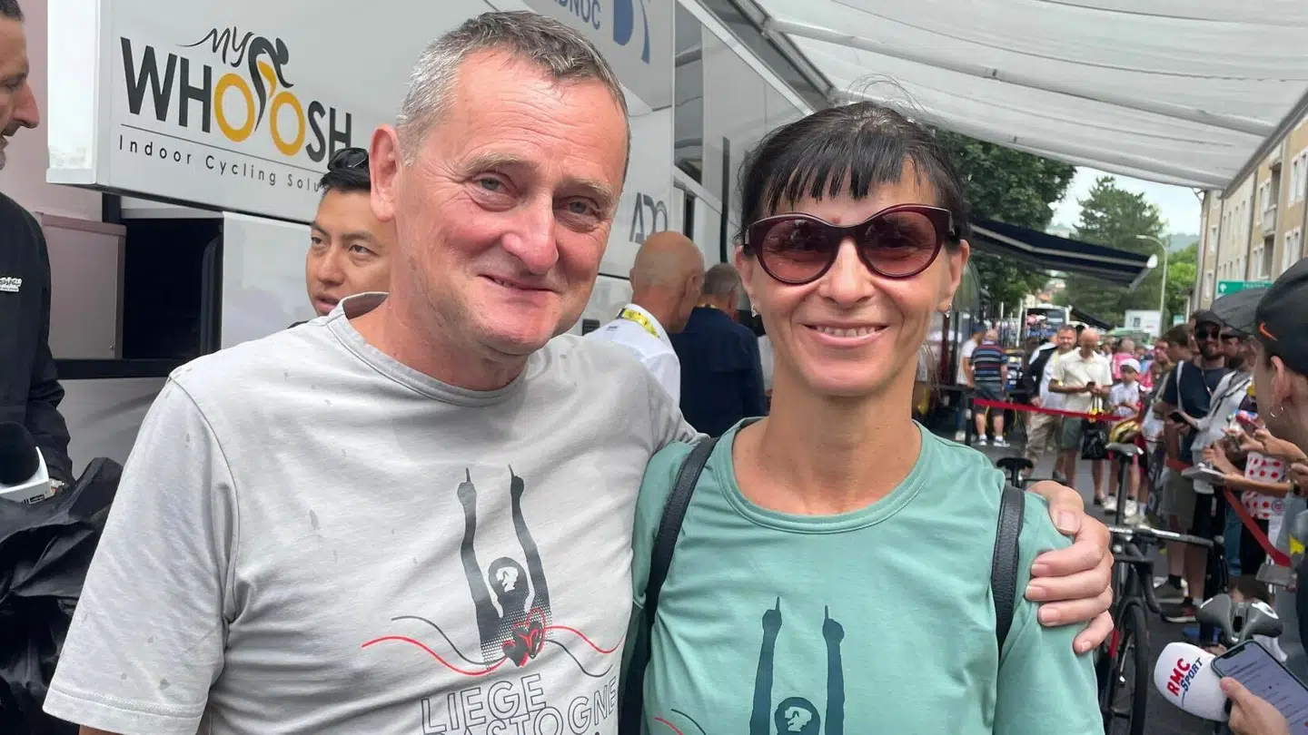 Tadej Pogacars forældre - Mirko og Marjeta.