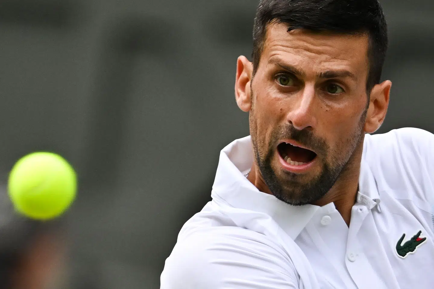 Novak Djokovic avancerede til finalen i Wimbledon fredag aften.
