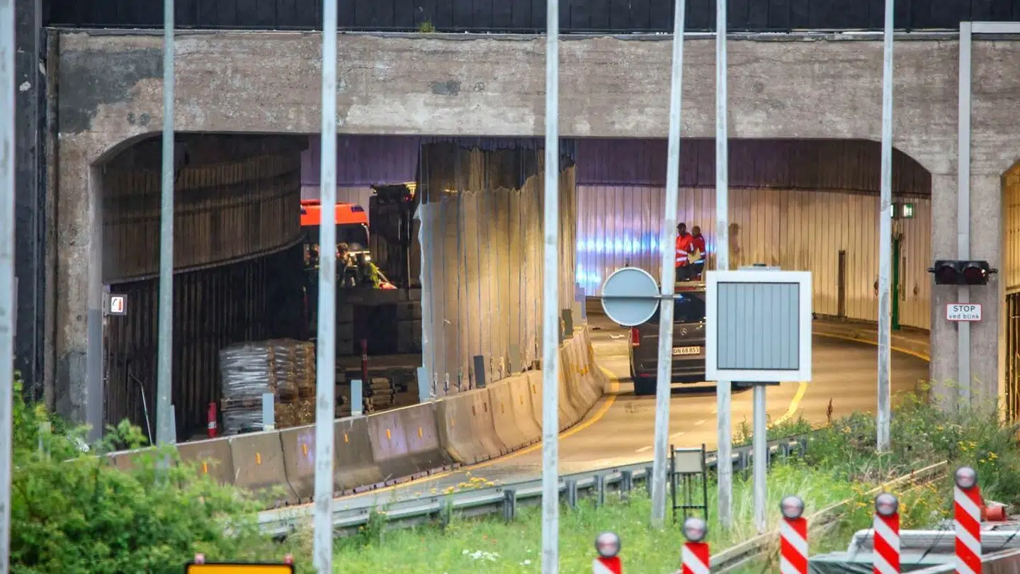 Alvorligt færdselsuheld i Frederikssundsvejstunellen lørdag d. 12 Juli 2024
