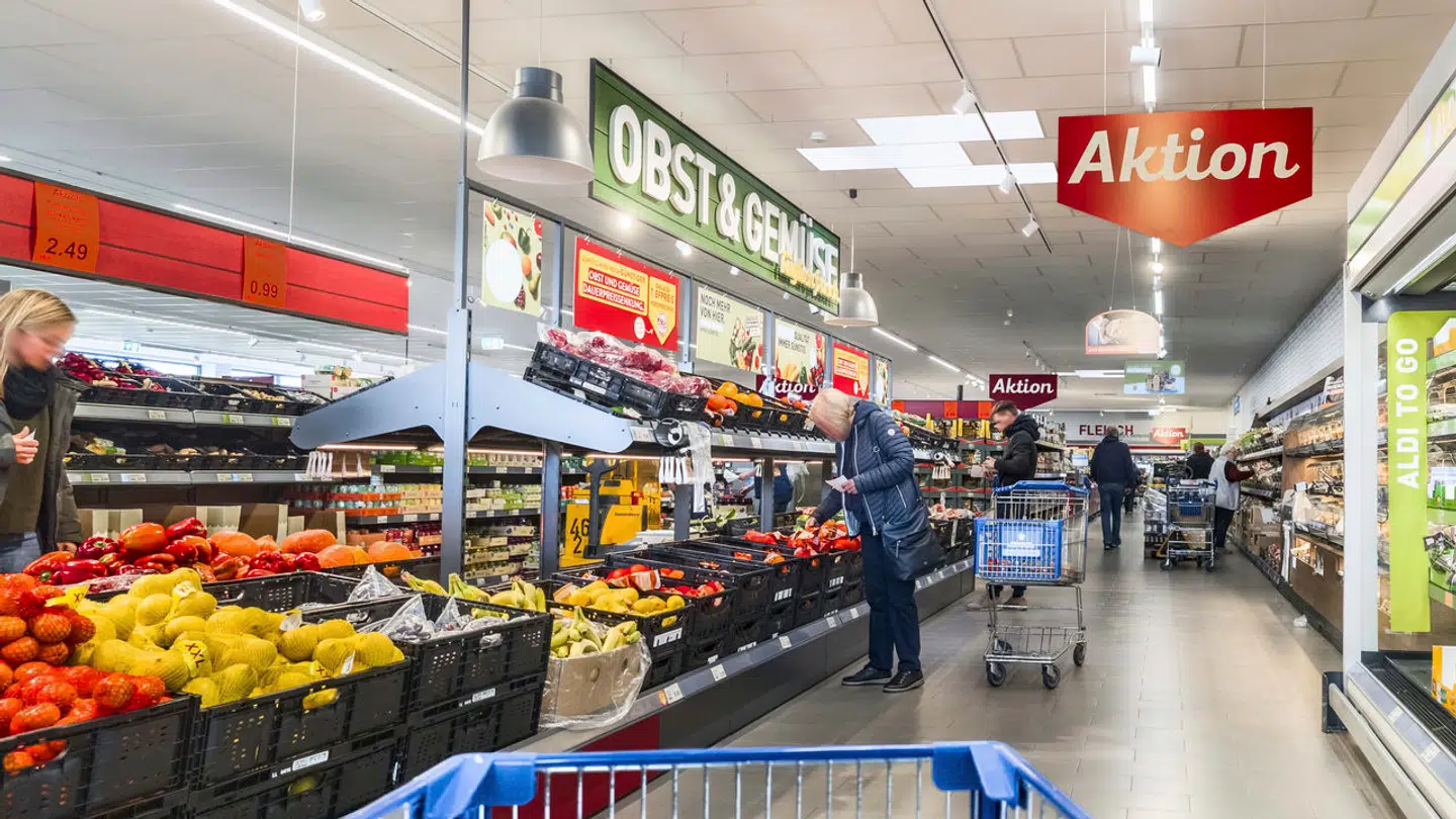 Ove Christiansen forudser flere danske besøg i supermarkeder som denne nordtyske ALDI.