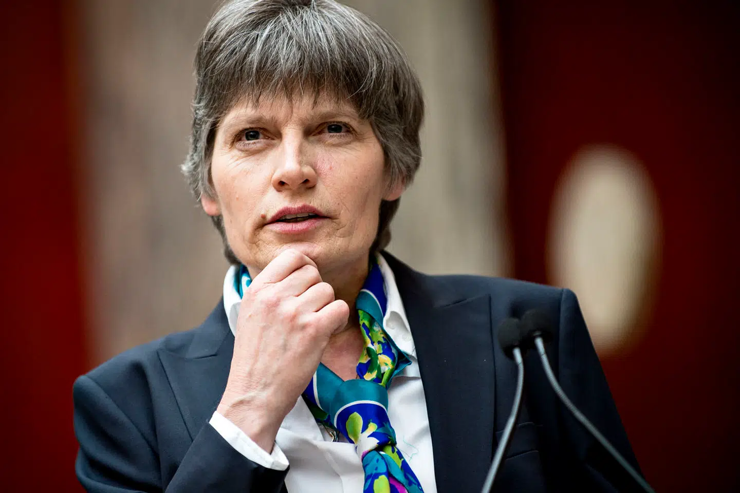 Lene Hau er blevet hædret med mange priser gennem tiden. Her ses hun, da hun blev tildelt Uddannelses- og Forskningsministeriets EliteForsk-pris i 2013. Den går til Danmarks dygtigste forskere.