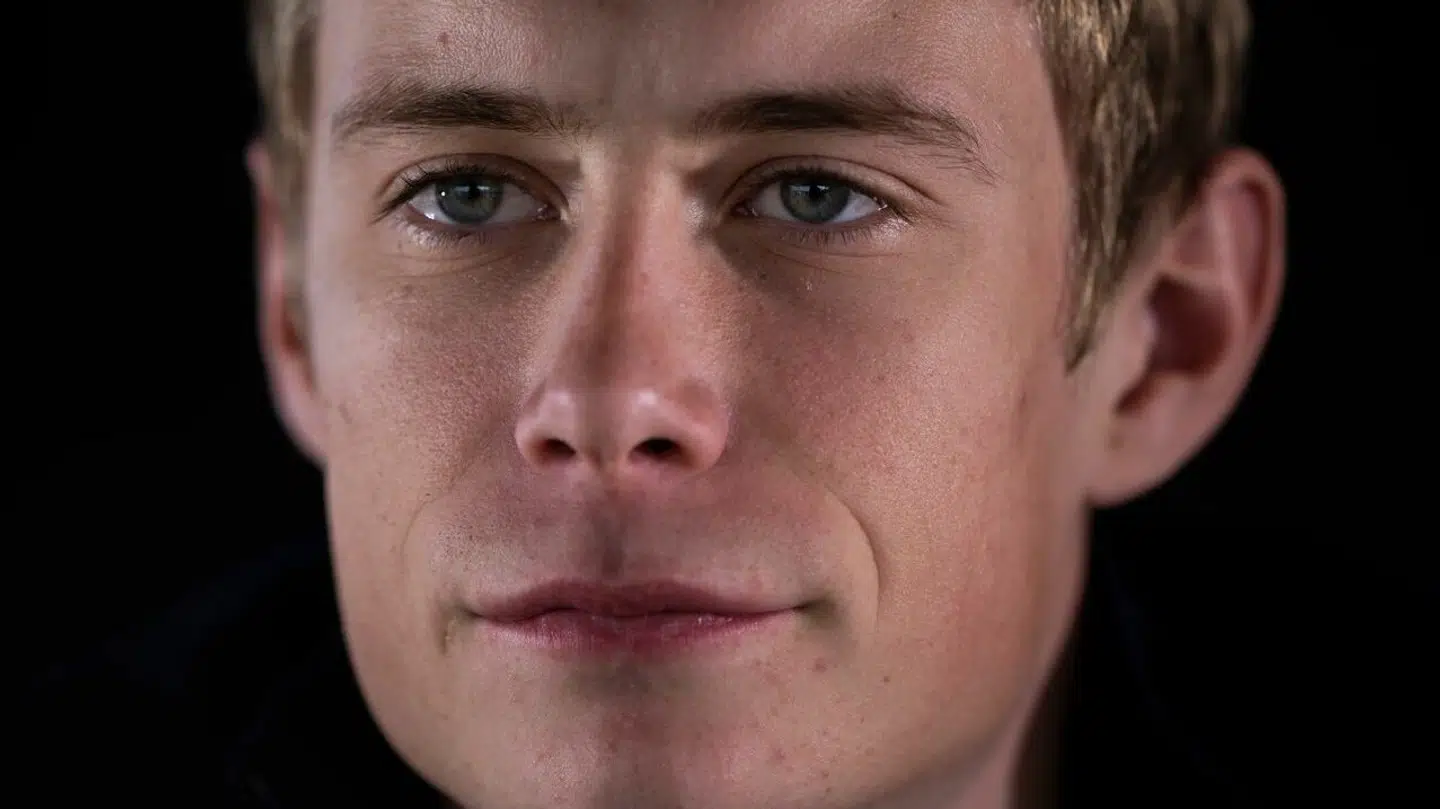 Jonas Vingegaard ved Hotel Pinenhus ved Sallingsund onsdag den 19. april 2023.. (Foto: Bo Amstrup/Ritzau Scanpix)