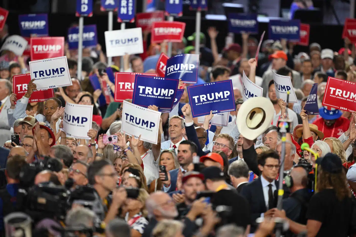 Donald Trump er mandag blevet udpeget som Republikanernes præsidentkandidat. Han håber nu at kunne generobre præsidentposten, som han seneste havde fra 2017 til 2021.