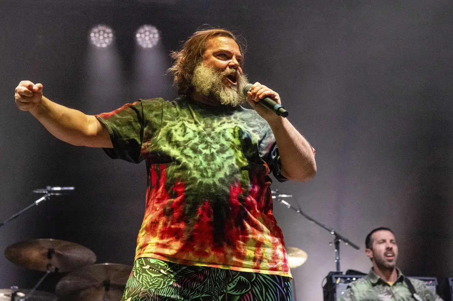 Jack Black og Tenacious D var blandt andet forbi Royal Arena i Danmark 1. maj tidligere i år. Billedet her er fra en koncert i amerikanske Louisville. (Arkivfoto).