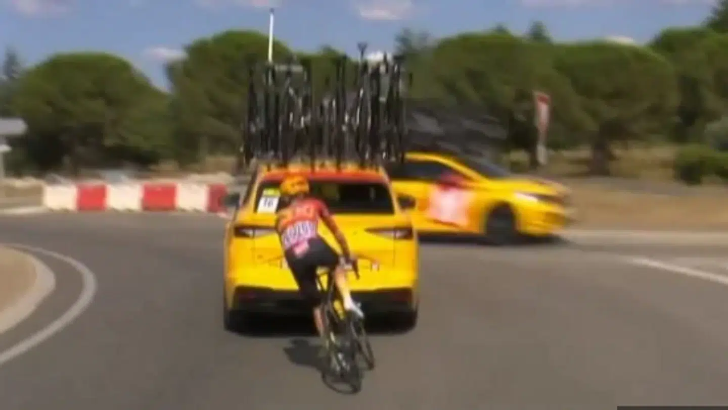 Her var det ved at gå helt galt for Uno-X-holdet.