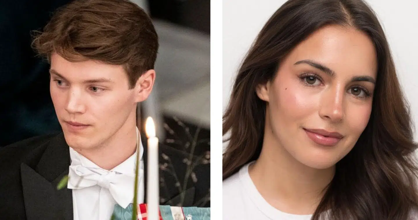 Grev Felix dannede i knap et år par med den to år ældre dansk-chilenske skuespiller Mie Sofia Elers, og nu åbner hun for første gang op om bruddet. Foto: Scanpix & PR