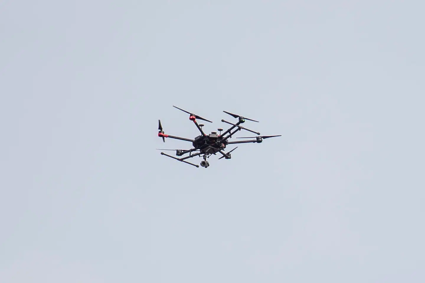 En drone i klassisk størrelse. Arkivfoto: Mads Claus Rasmussen, Scanpix