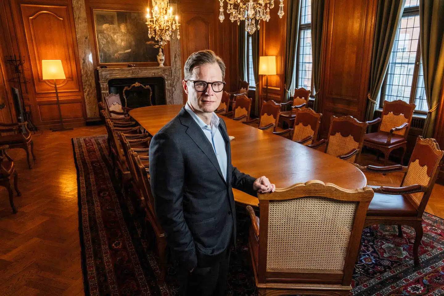 Danske Banks direktør Carsten Egeriis kunne fredag fremlægge regnskab for første halvår 2024. Det var et flot regnskab, som investorerne tog godt imod.