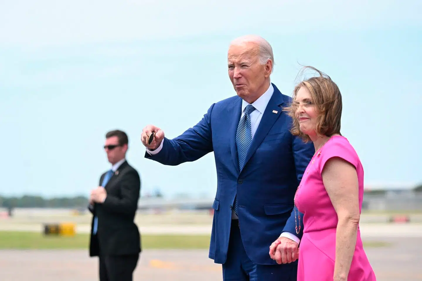 Kathy Castor og Joe Biden den 23. april 2024.
