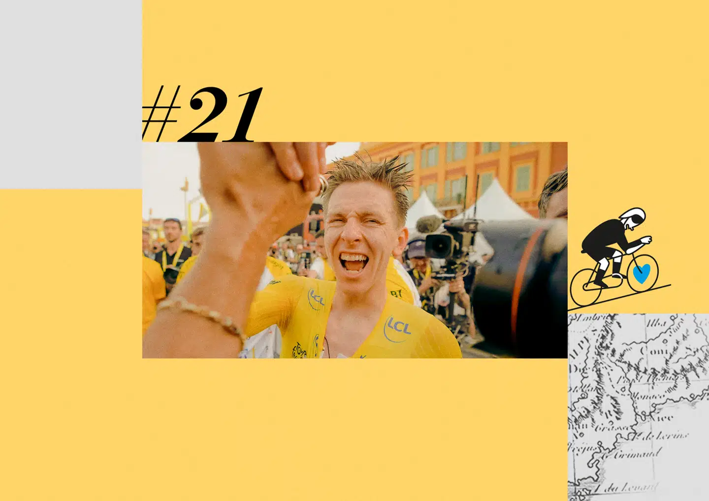 Collage: Simon Ejbye. Originalfoto: Laurent Cipriani, Scanpix