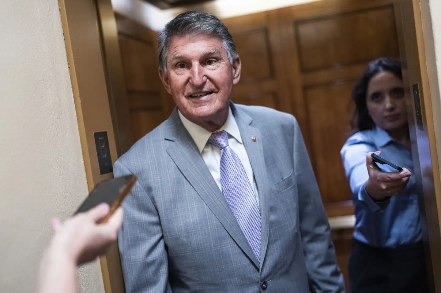 Som senator for Demokraterne gik Joe Manchin ofte imod sit eget parti. (Arkivfoto).