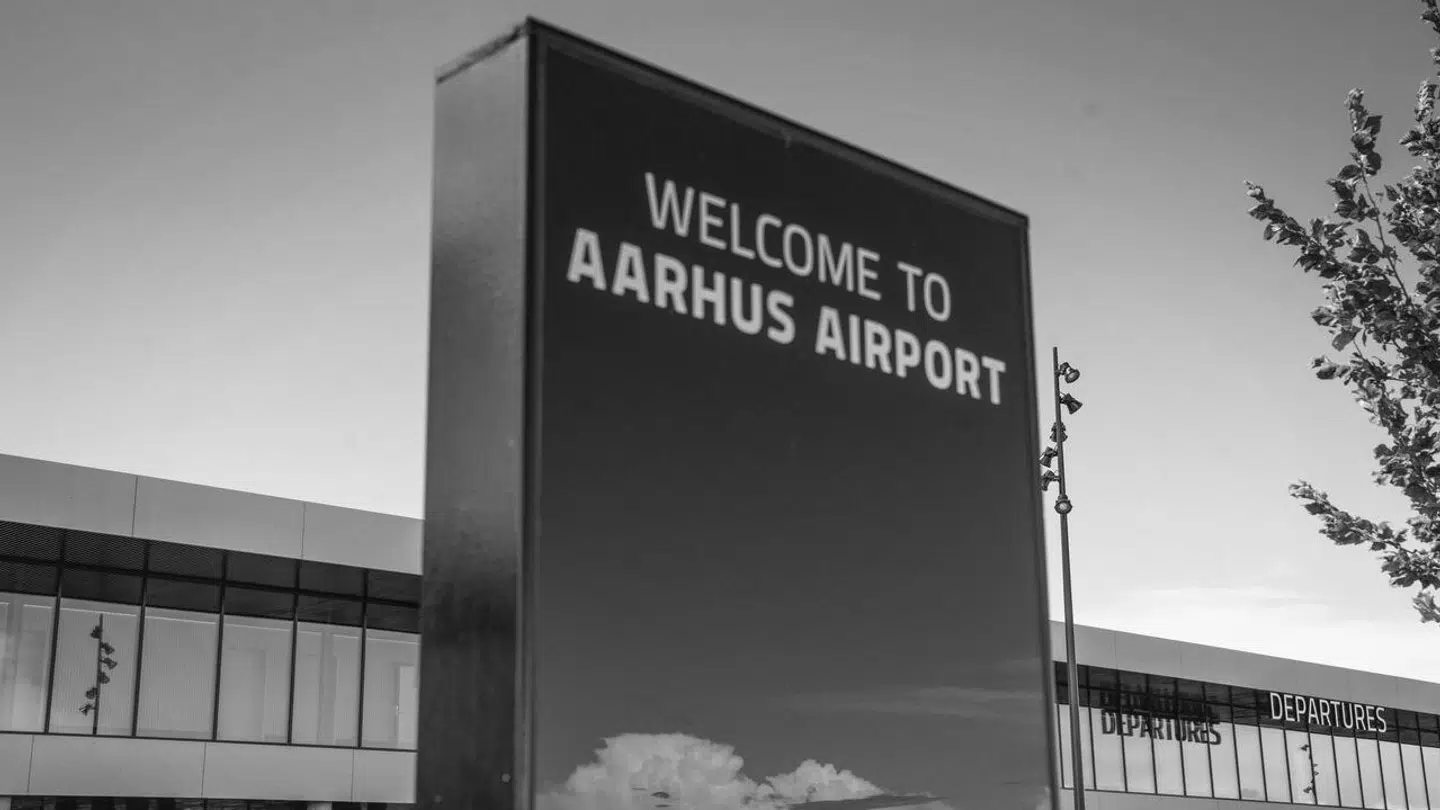 Aarhus Airport har færre passagerer end sidste år.