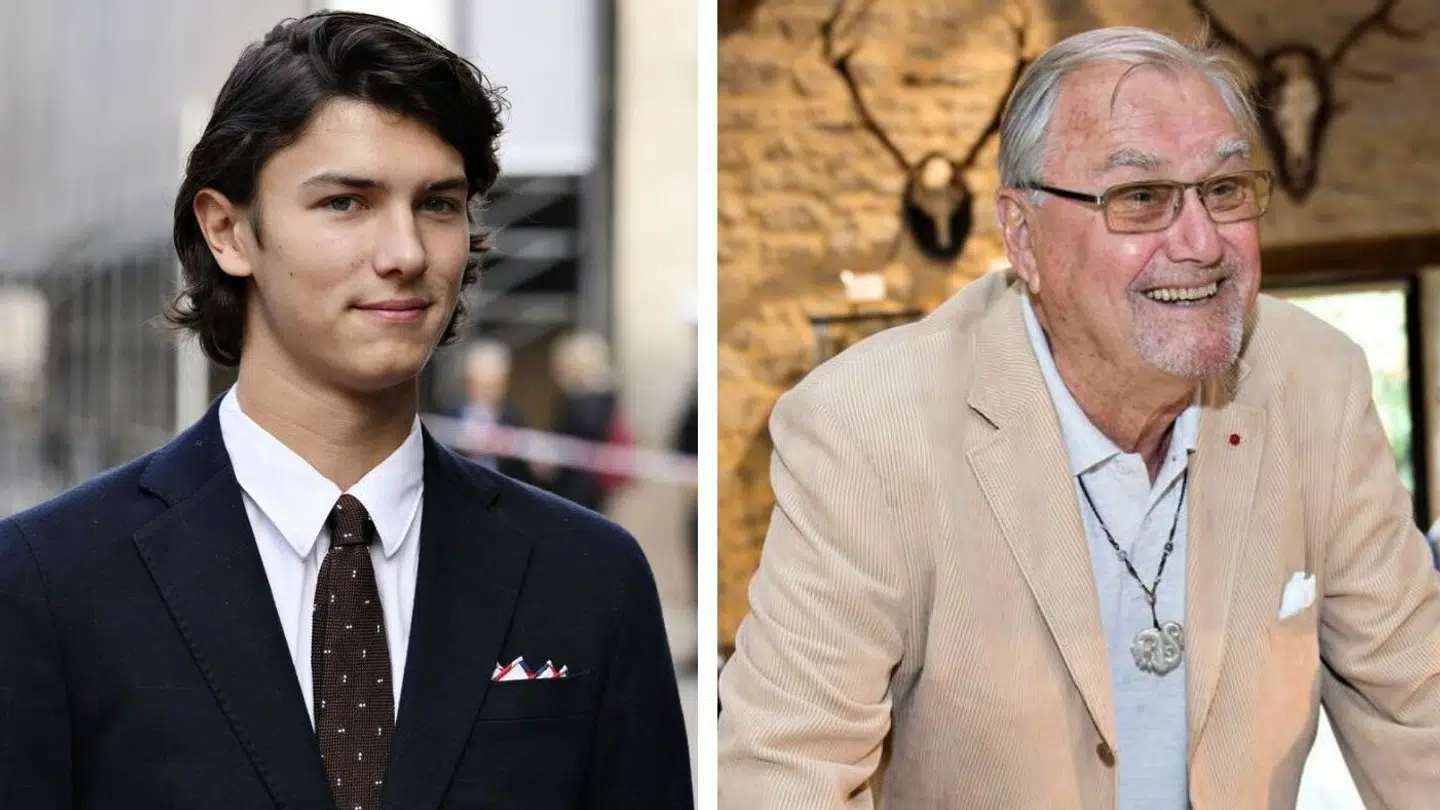 Grev Nikolai og hans farfar prins Henrik. Fotos: Ritzau Scanpix