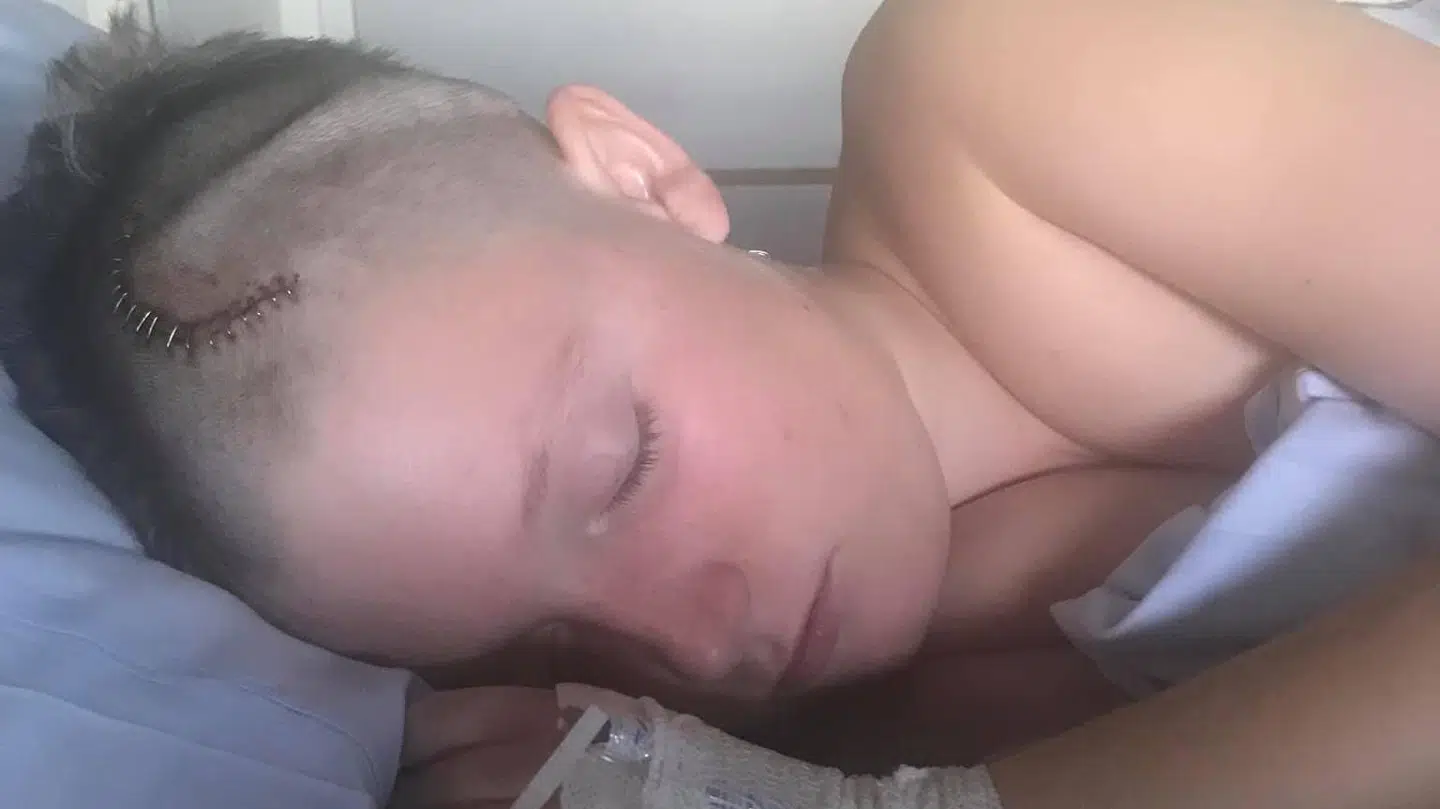 Marcus Madsen kæmper med en meget sjælden kræftsygdom.