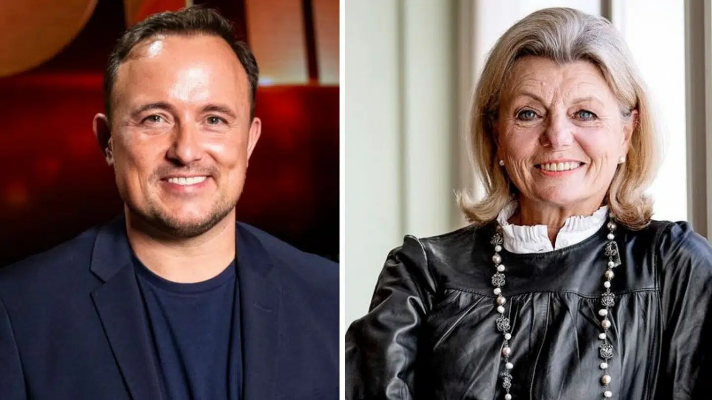 Thomas Evers Poulsen og Anne Laxholm har været kollegaer på 'Vild med dans' i tyve år – men nu kan danseren ikke afvise, at han også selv stopper før den nye sæson ligesom dommeren. Fotos: Ritzau Scanpix