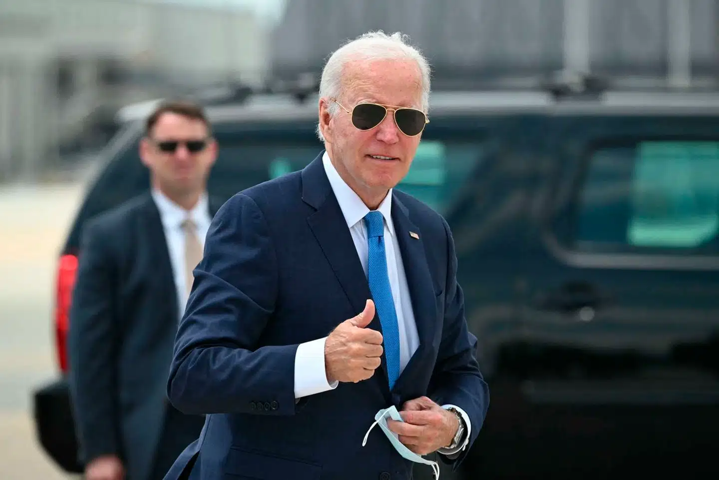Præsident Biden blev en halt and, da han mandag offentliggjorde sin beslutning om ikke at søge genvalg, skriver Mikkel Vedby Rasmussen i denne kommentar. Arkivfoto: Saul Loeb, Scanpix