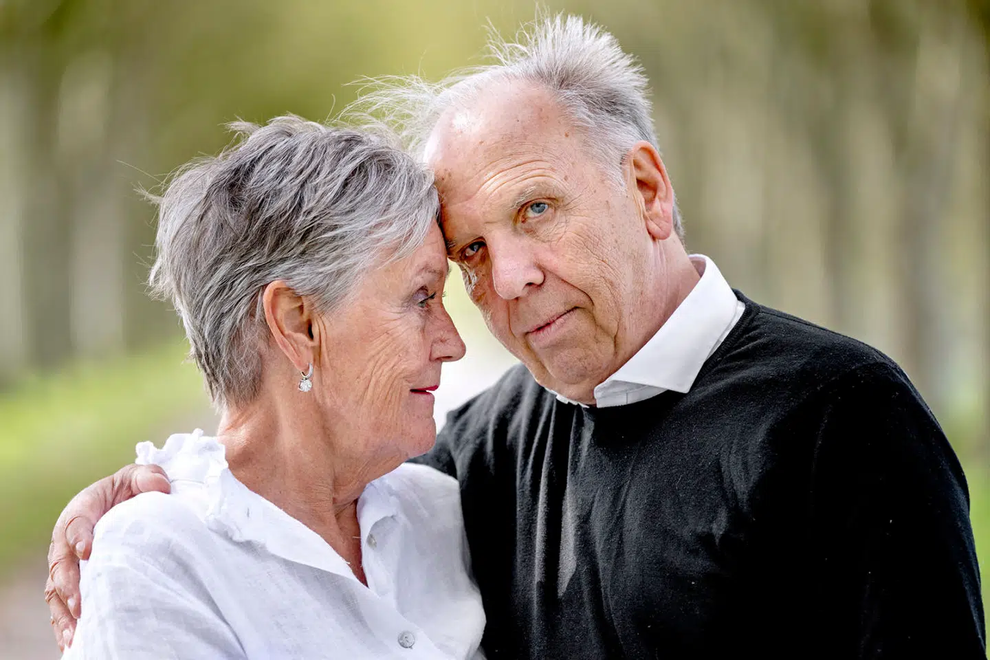 Jacob Haugaard med sin Ilse, som han har været gift med i fire årtier.