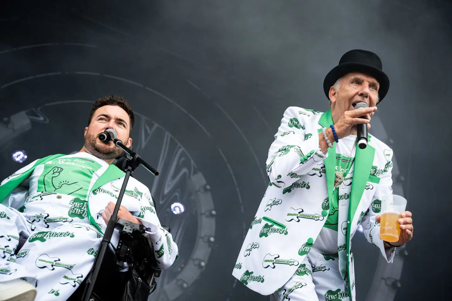 Trods sin høje alder, drøner Jacob Haugaard stadig rundt i landet og optræder. Blandt andet som konferencier ved Grøn Koncert.