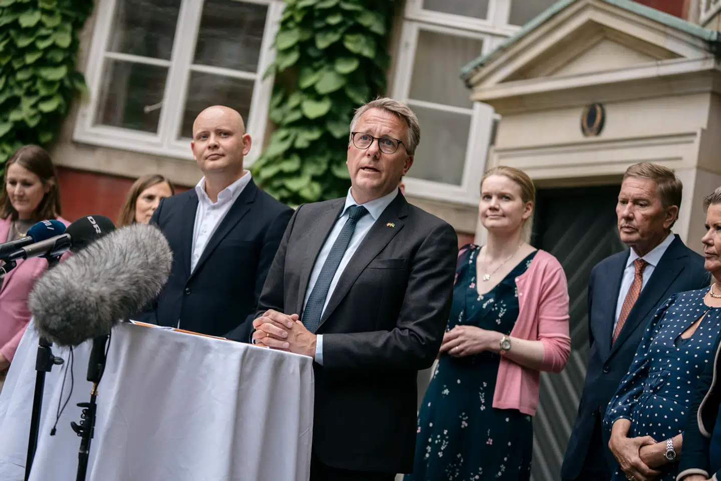 Erhvervsminister Morten Bødskov (S) kunne i juni 2024 præsentere en bred aftale for dansk iværksætteri i ministeriets gård.