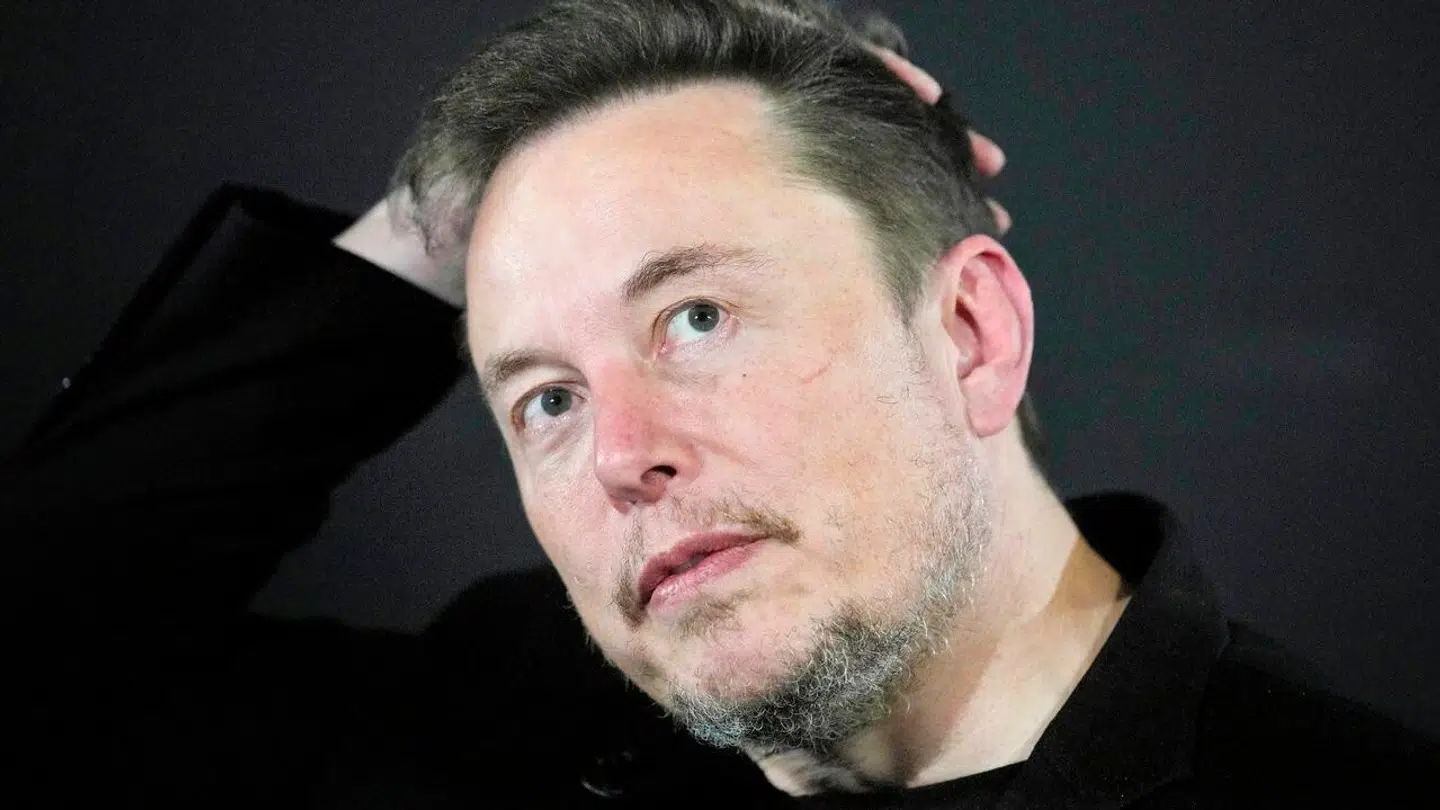 Arkivfoto af Elon Musk.