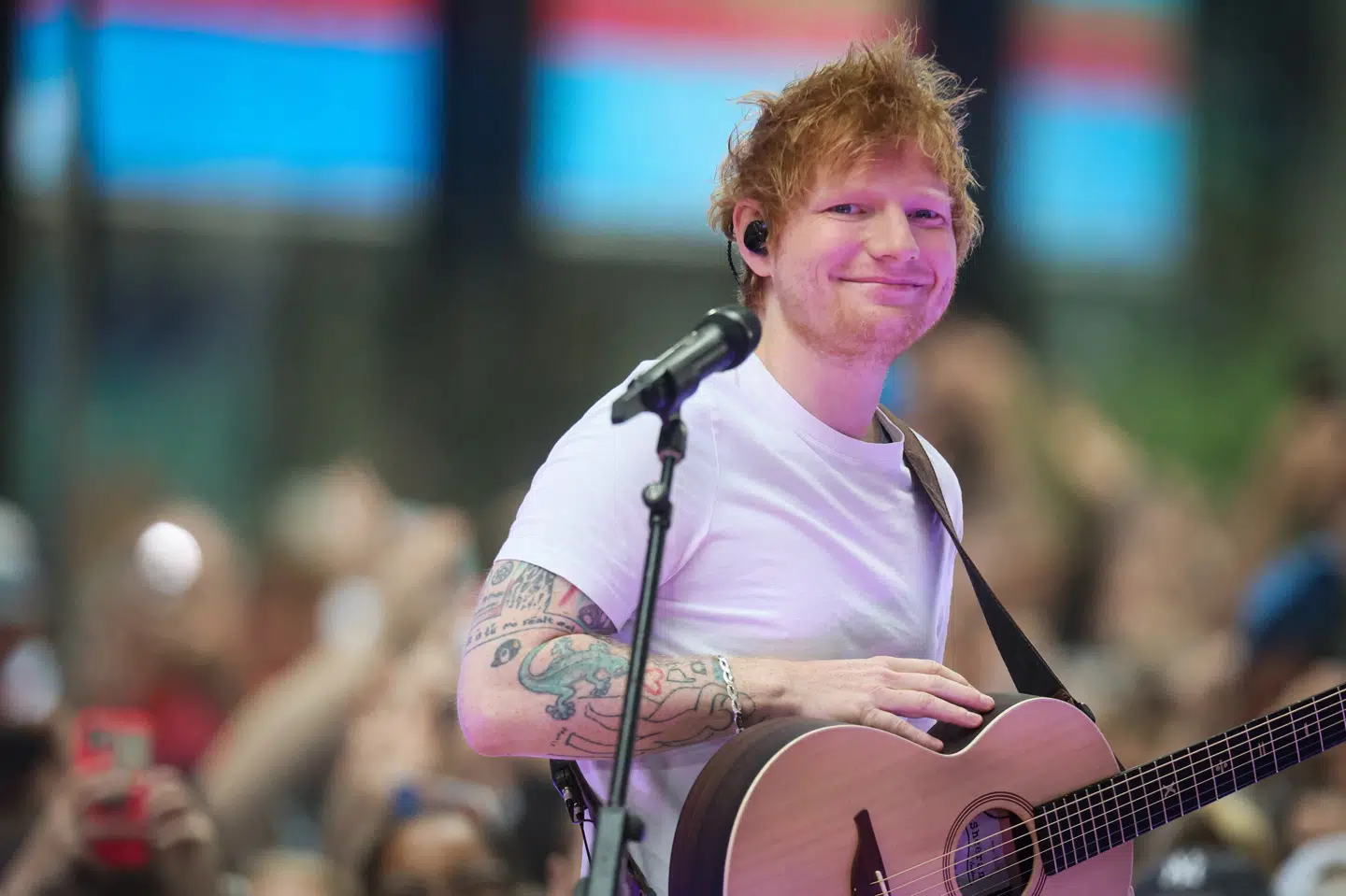 Billetterne til Ed Sheerans fjerde koncert vil blive sat til salg 30. juli klokken 9. De vil kunne blive købt via billetlugen.dk. (Arkivfoto).