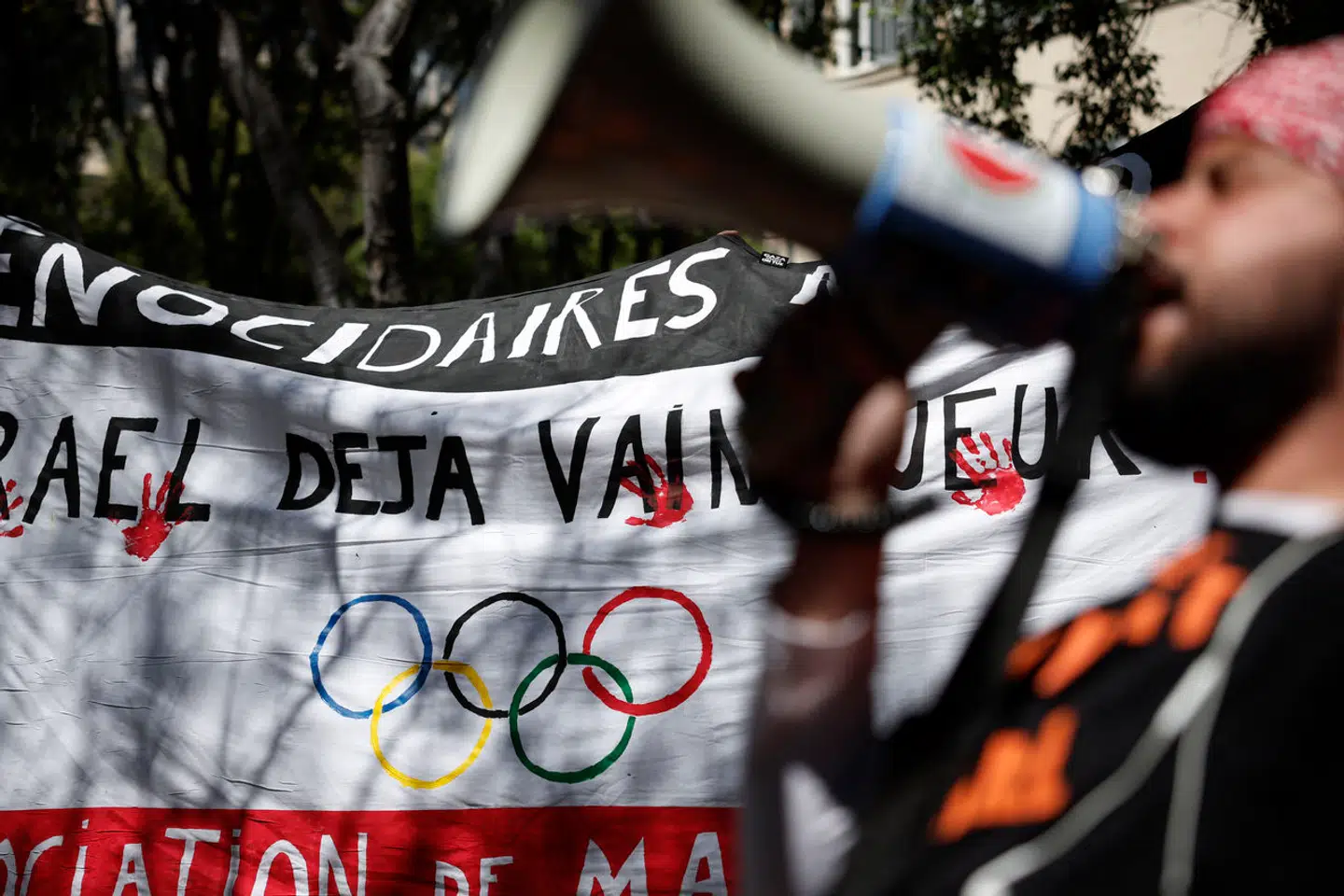 Op til De Olympiske Lege i Paris er der blevet afholdt flere demonstrationer i Frankrig, der protesterer mod Israels deltagelse i legene.