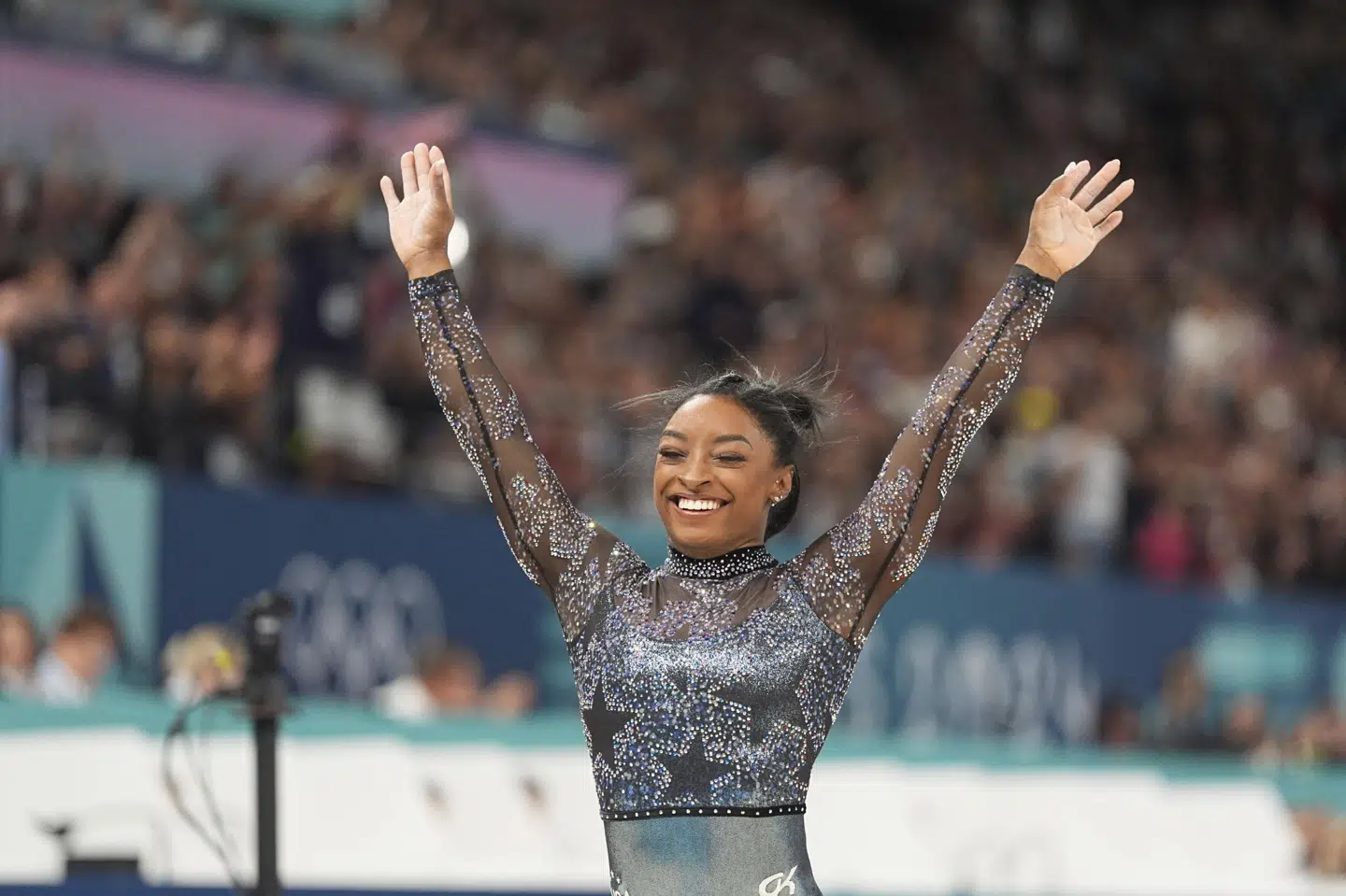 Simone Biles gjorde søndag OL-comeback, da hun imponerede i gymnastikkvalifikationen.