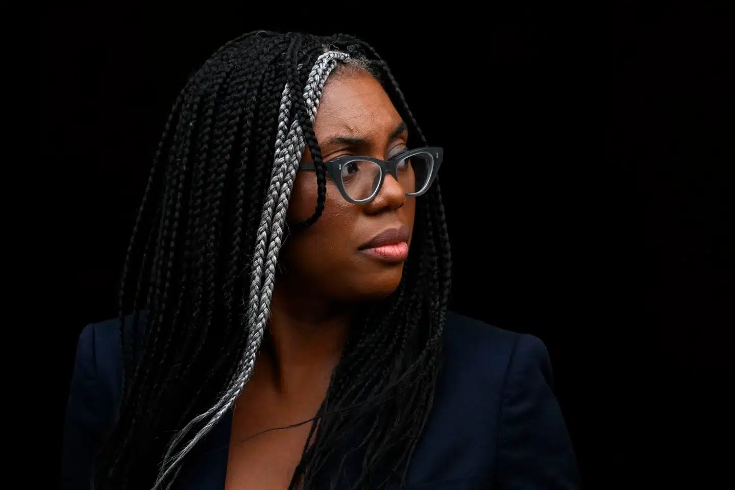Kemi Badenoch er i øjeblikket favorit, når det konservative parti efter sommerferien skal vælge en ny formand. Arkivfoto: Justin Tallis, Scanpix