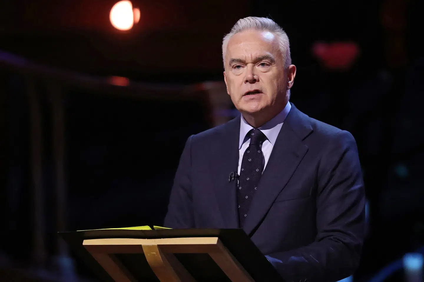 62-årige Huw Edwards var en del af BBC i 40 år, hvor han til sidst var en af de bedst betalte og højest profilerede værter i mediehuset. (Arkivfoto).