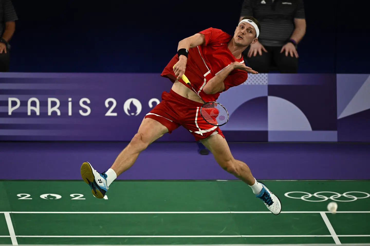 Viktor Axelsen spiller onsdag gruppefinale mod Nhat Nguyen fra Irland. (Arkivfoto).