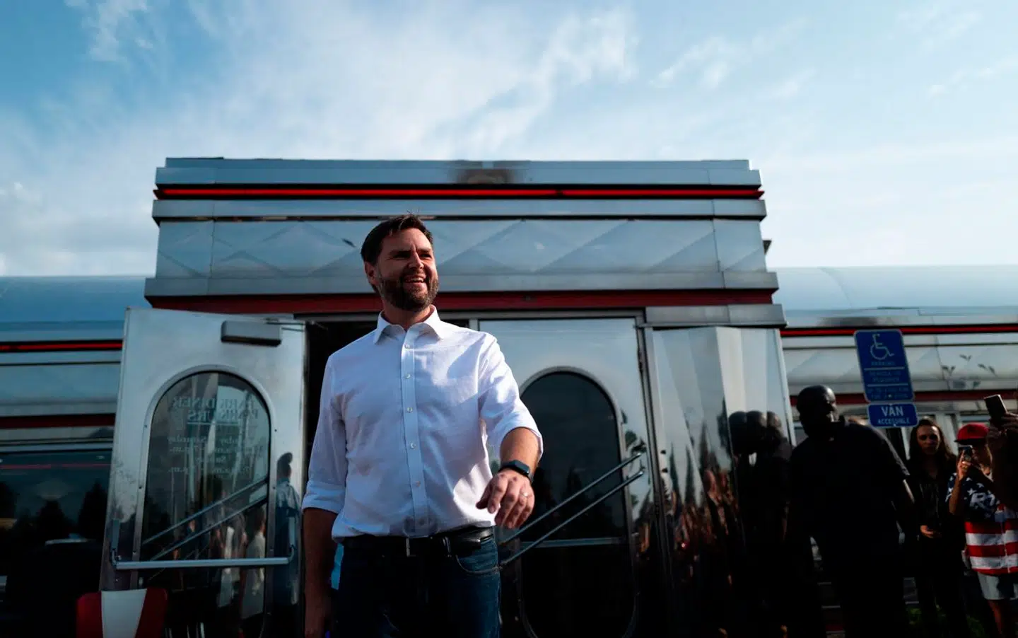 Kommentarer faldt på et lukket donormøde efter et vælgermøde i Minnesota.