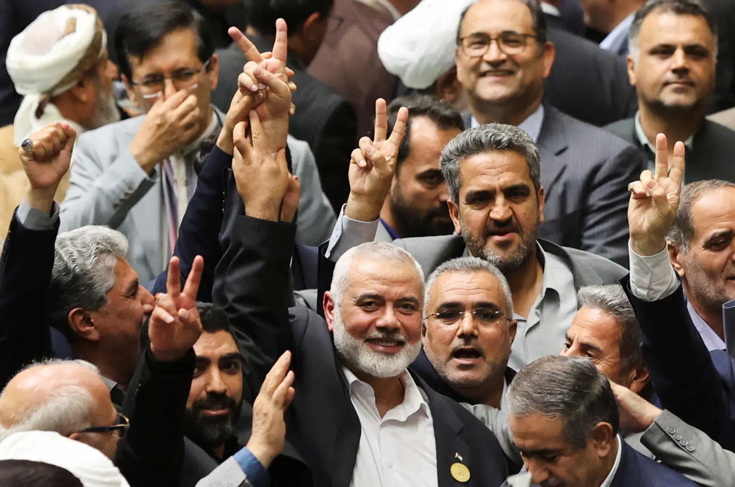 Så sent som tirsdag var Ismail Haniyeh med til indsættelsen af den iranske præsident Masoud Pezeshkian. Få timer senere blev han dræbt.