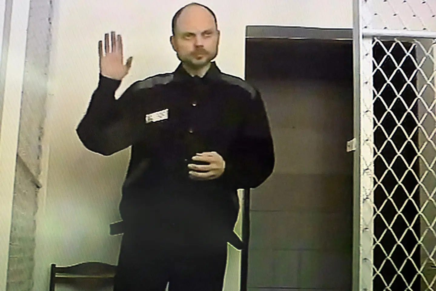 Her ses Vladimir Kara-Murza under retsmøde i februar. (Arkivfoto).